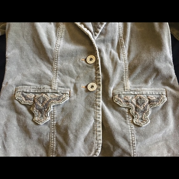 Tan/Beige Corduroy Blazer from Department of Peace - Picture 4 of 4